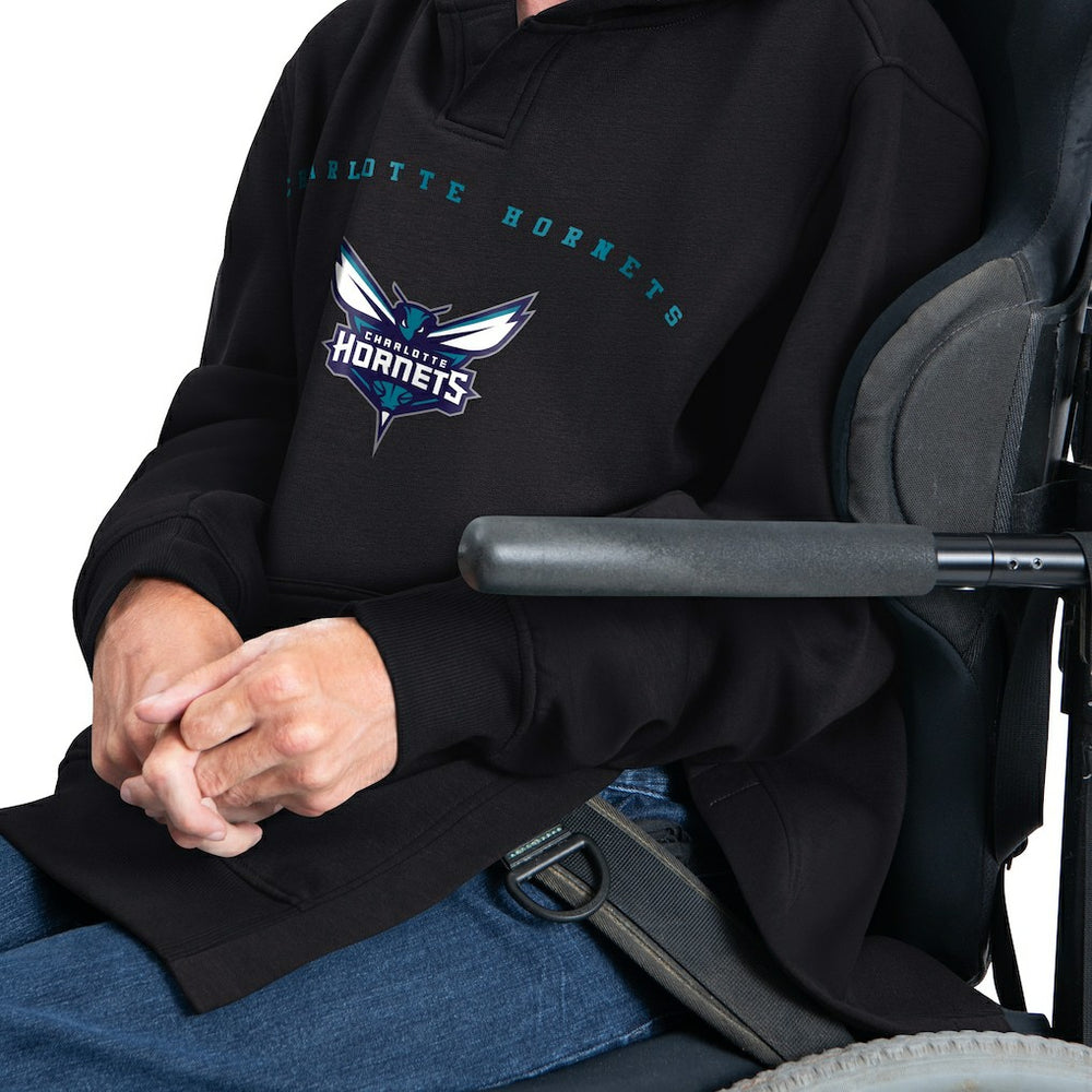 Charlotte Hornets G-III Sports by Carl Banks Adaptive Team Arc Fleece Hoodie Discount