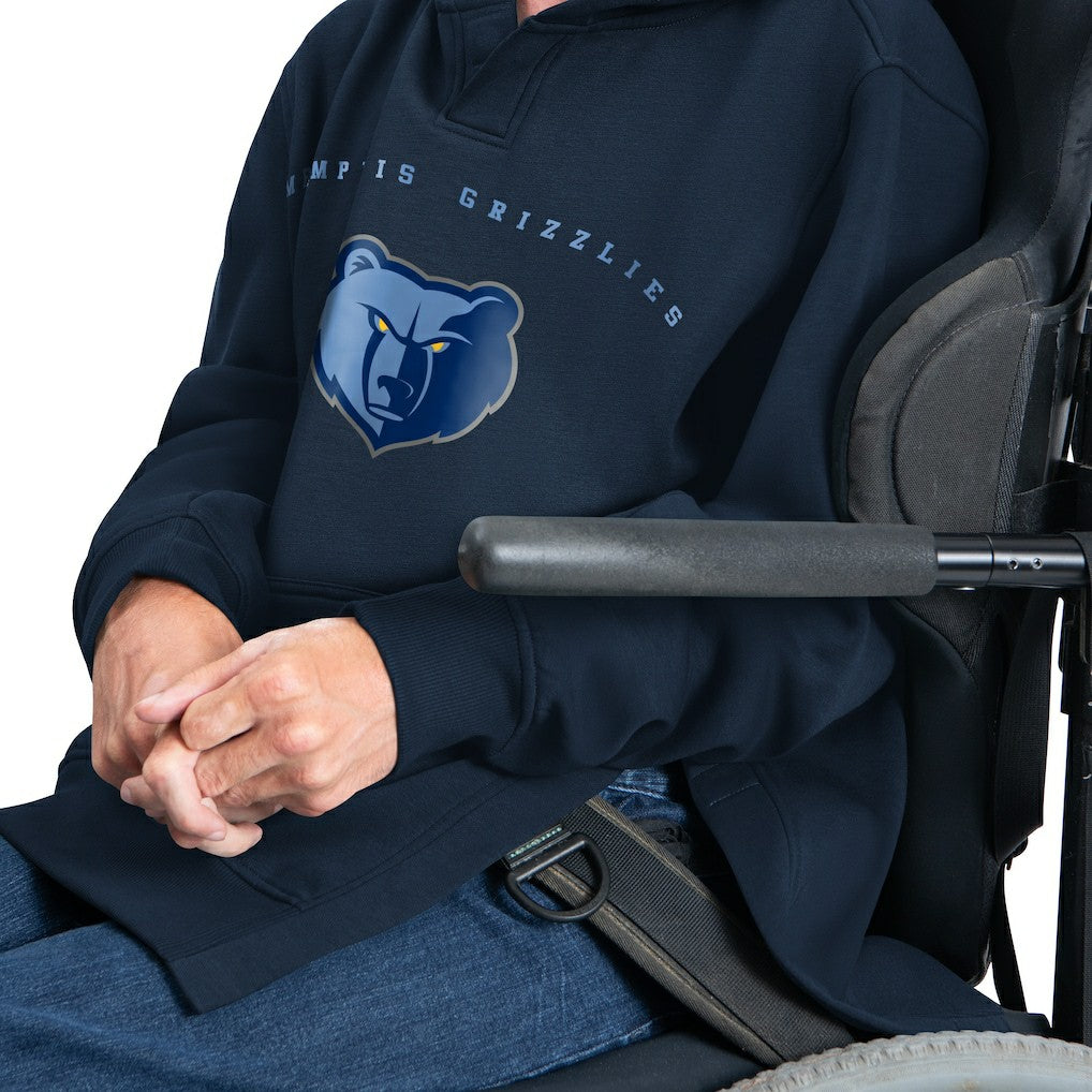 Memphis Grizzlies G-III Sports by Carl Banks Adaptive Team Arc Fleece Hoodie Online
