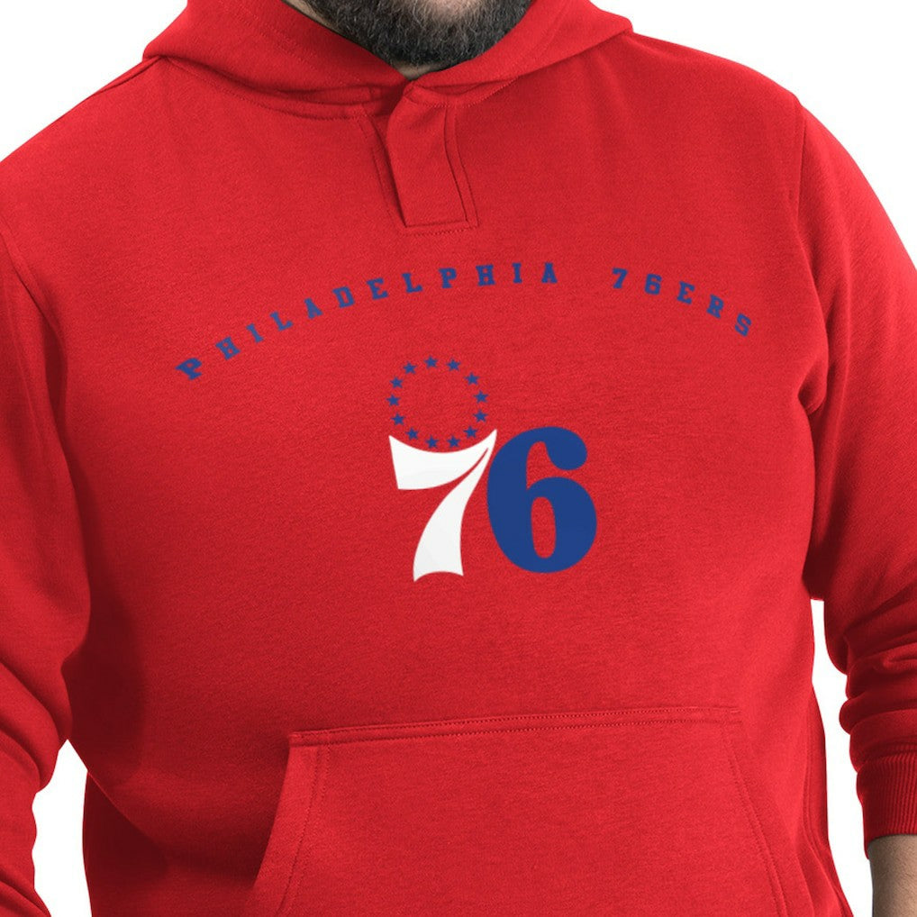 Philadelphia 76ers G-III Sports by Carl Banks Adaptive Team Arc Fleece Hoodie Discount