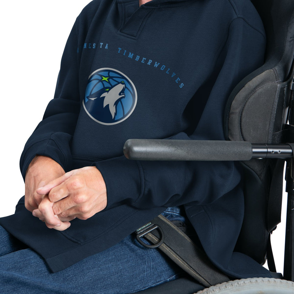 Minnesota Timberwolves G-III Sports by Carl Banks Adaptive Team Arc Fleece Hoodie Online