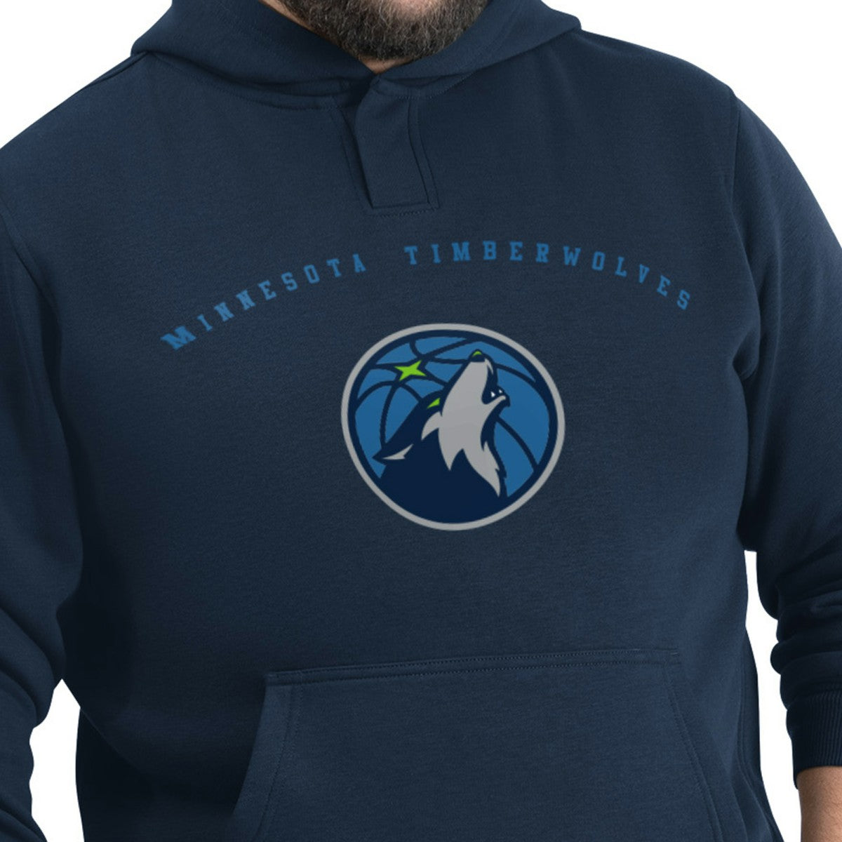 Minnesota Timberwolves G-III Sports by Carl Banks Adaptive Team Arc Fleece Hoodie Online