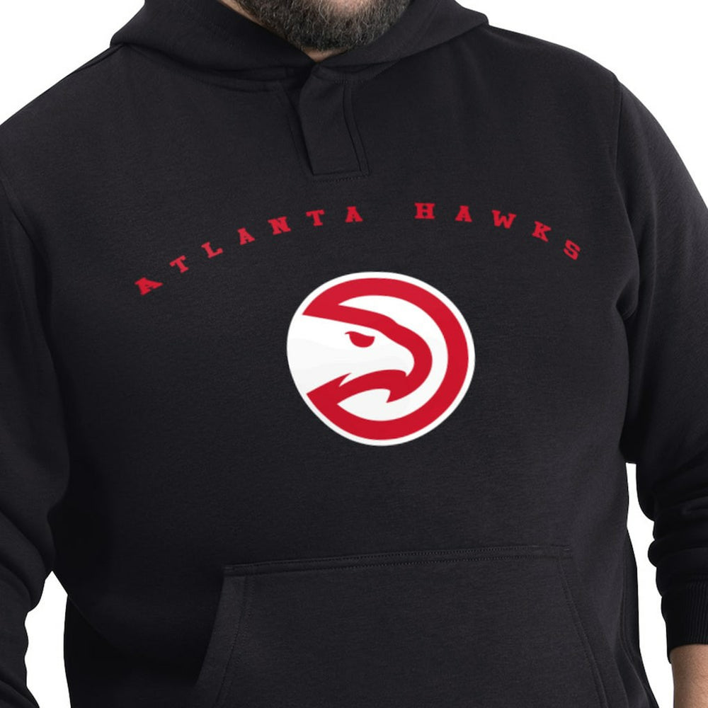 Atlanta Hawks G-III Sports by Carl Banks Adaptive Team Arc Fleece Hoodie New