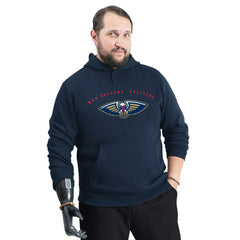 New Orleans Pelicans G-III Sports by Carl Banks Adaptive Team Arc Fleece Hoodie New