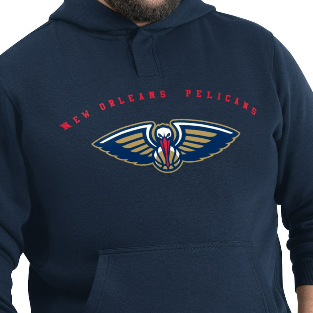 New Orleans Pelicans G-III Sports by Carl Banks Adaptive Team Arc Fleece Hoodie New