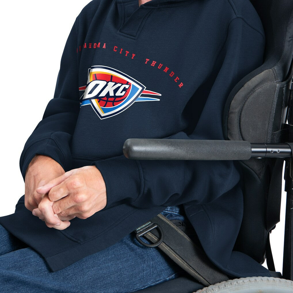 Oklahoma City Thunder G-III Sports by Carl Banks Adaptive Team Arc Fleece Hoodie Online