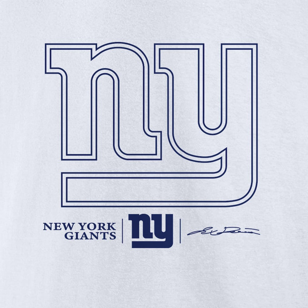 New York Giants  Jaxson Dart  Tonal Name & Number T-Shirt