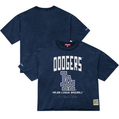 Los Angeles Dodgers Mitchell & Ness Women's Cooperstown Cropped Boxy T-Shirt | MLB Near me