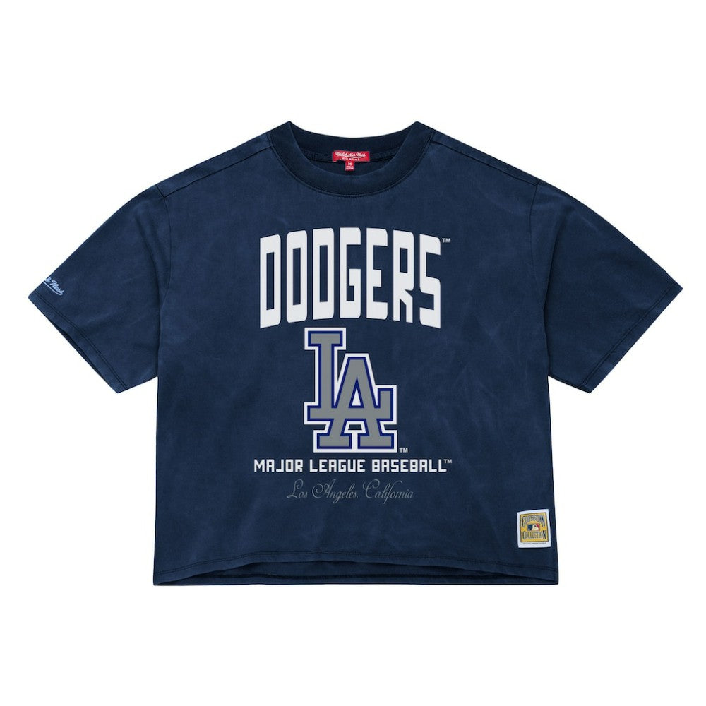 Los Angeles Dodgers Mitchell & Ness Women's Cooperstown Cropped Boxy T-Shirt | MLB Near me