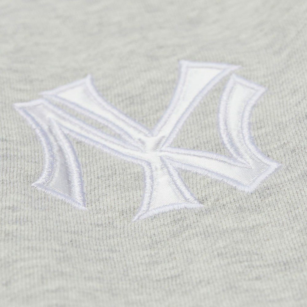New York Yankees Mitchell & Ness Women's Cooperstown Collection V-Neck Cropped Toggle Sweatshirt | MLB Sale