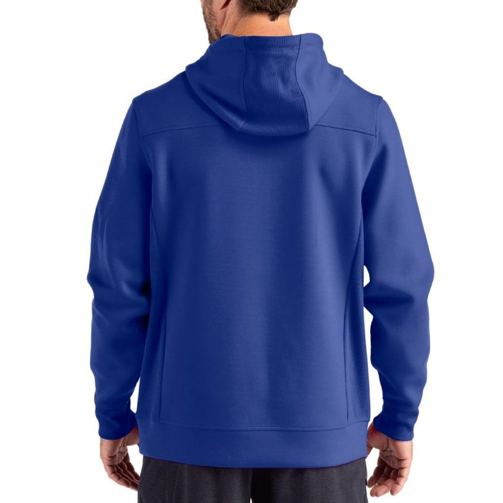 Buffalo Bills  Cutter & Buck Roam Eco Half-Zip Recycled Pullover Hoodie