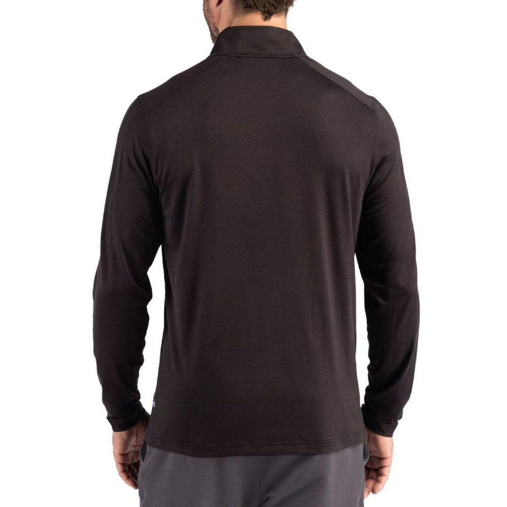 Washington Commanders  Cutter & Buck Coastline Epic Comfort Recycled Quarter-Zip Pullover