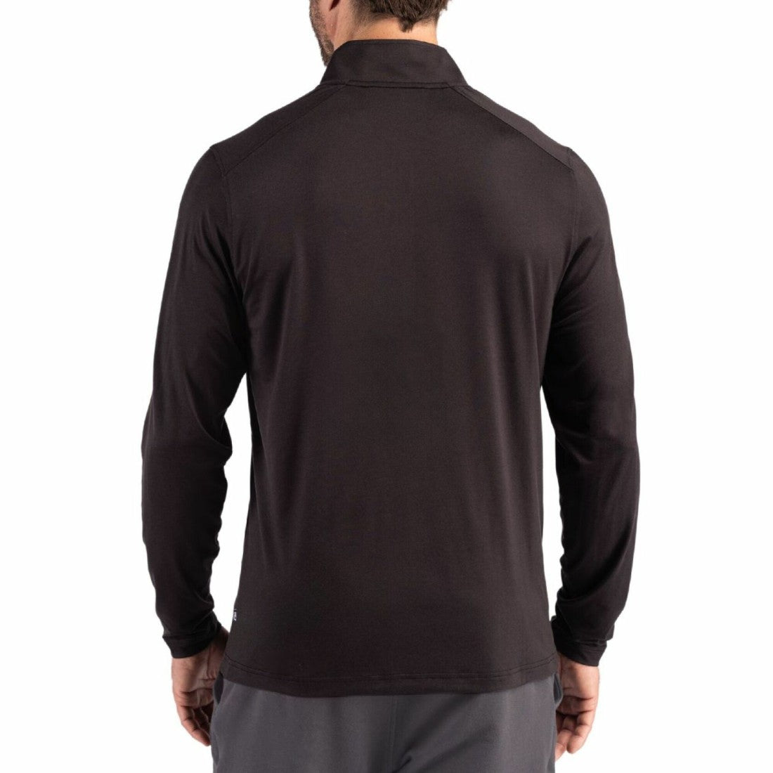 Detroit Lions  Cutter & Buck Coastline Epic Comfort Recycled Quarter-Zip Pullover