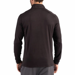 Detroit Lions  Cutter & Buck Coastline Epic Comfort Recycled Quarter-Zip Pullover