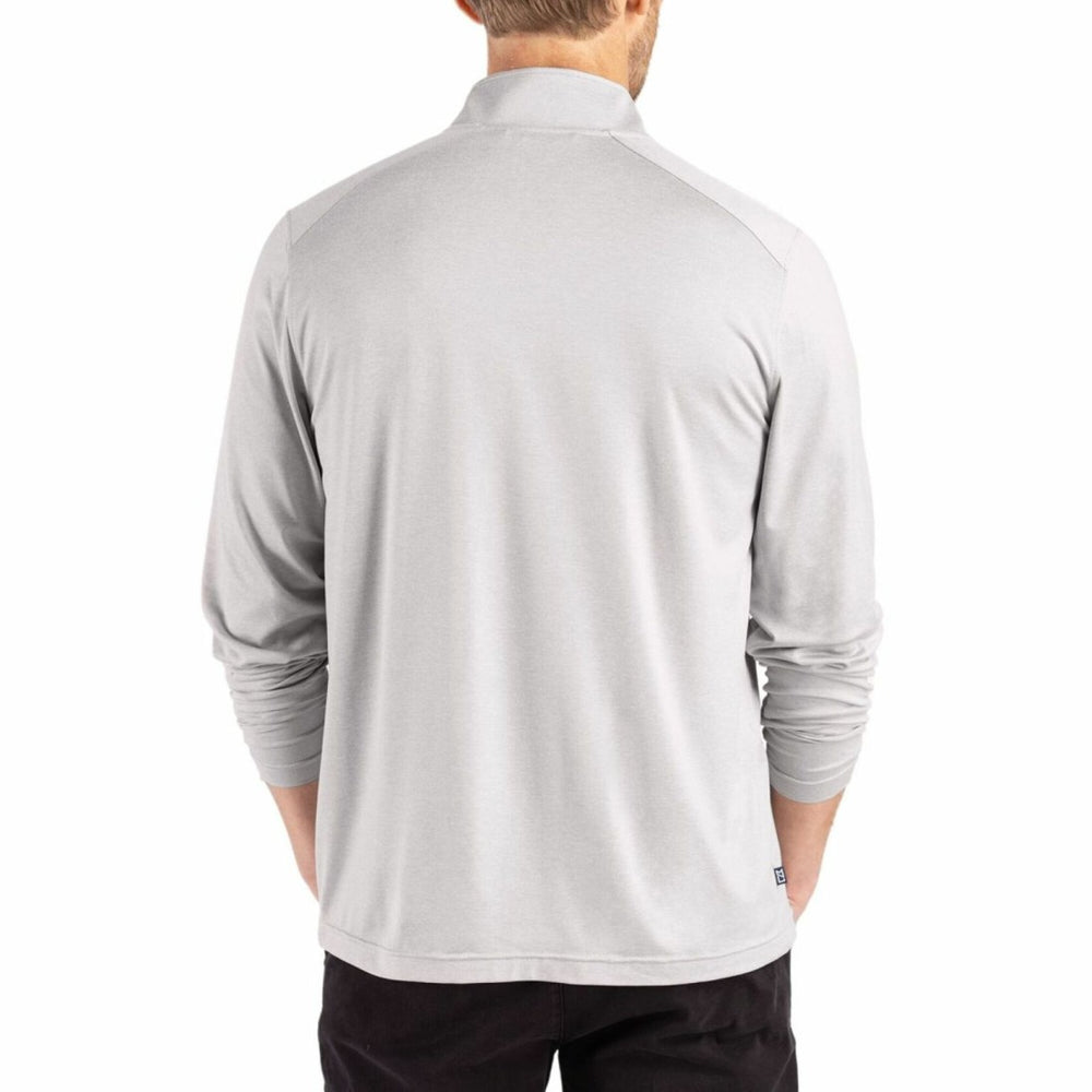 Houston Texans  Cutter & Buck Coastline Epic Comfort Recycled Quarter-Zip Pullover