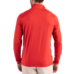 Kansas City Chiefs  Cutter & Buck Coastline Epic Comfort Recycled Quarter-Zip Pullover