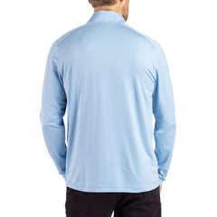 Los Angeles Chargers  Cutter & Buck Coastline Epic Comfort Recycled Quarter-Zip Pullover