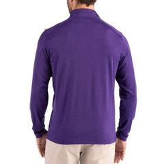 Minnesota Vikings  Cutter & Buck Coastline Epic Comfort Recycled Quarter-Zip Pullover