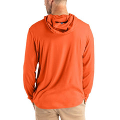Miami Dolphins  Cutter & Buck Coastline Epic Comfort Recycled Long Sleeve Hoodie T-Shirt