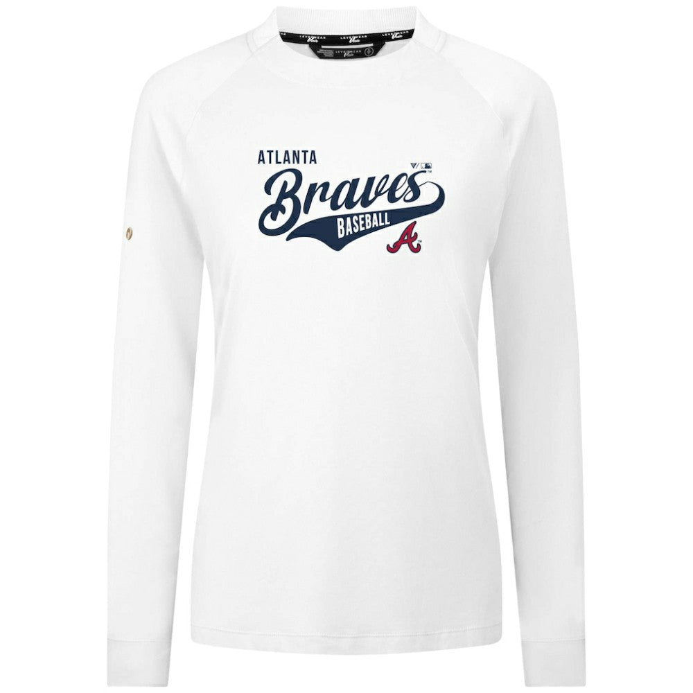 Atlanta Braves Levelwear Women's Slender Glide T-Shirt | MLB US