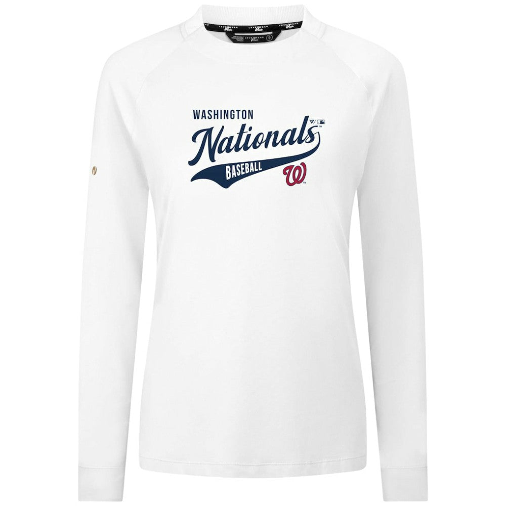Washington Nationals Levelwear Women's Slender Glide T-Shirt | MLB Outlet