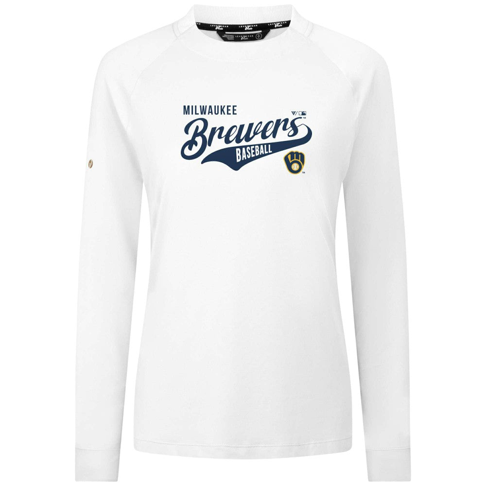 Milwaukee Brewers Levelwear Women's Slender Glide T-Shirt | MLB Outlet