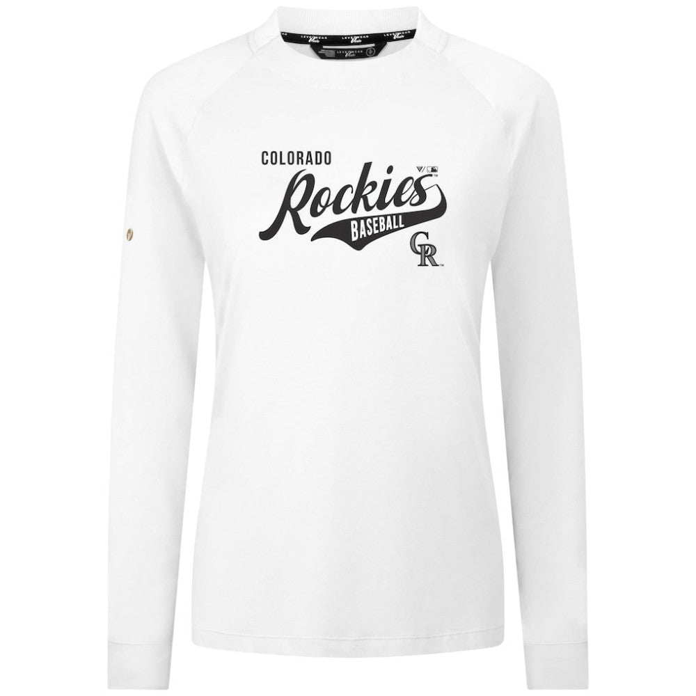 Colorado Rockies Levelwear Women's Slender Glide T-Shirt | MLB Discount