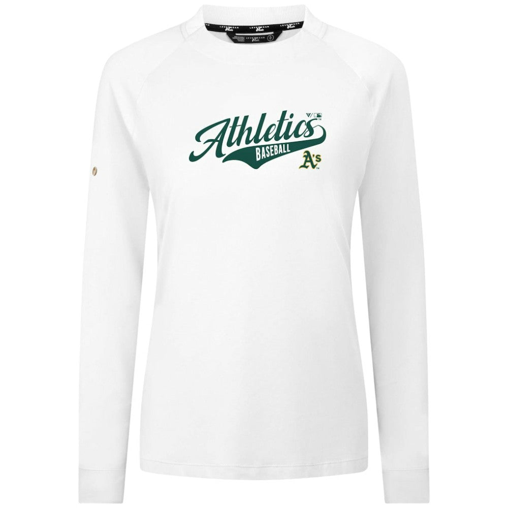 Athletics Levelwear Women's Slender Glide T-Shirt | MLB On Sale