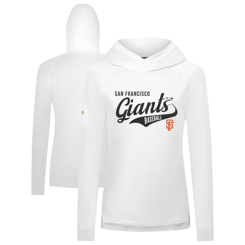 San Francisco Giants Levelwear Women's Slender Glide Raglan Hoodie | MLB Online