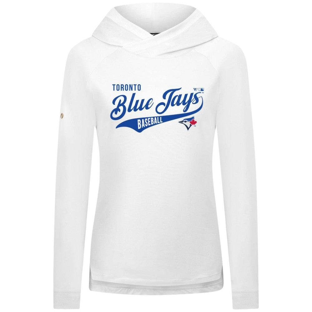 Toronto Blue Jays Levelwear Women's Slender Glide Raglan Hoodie | MLB Online