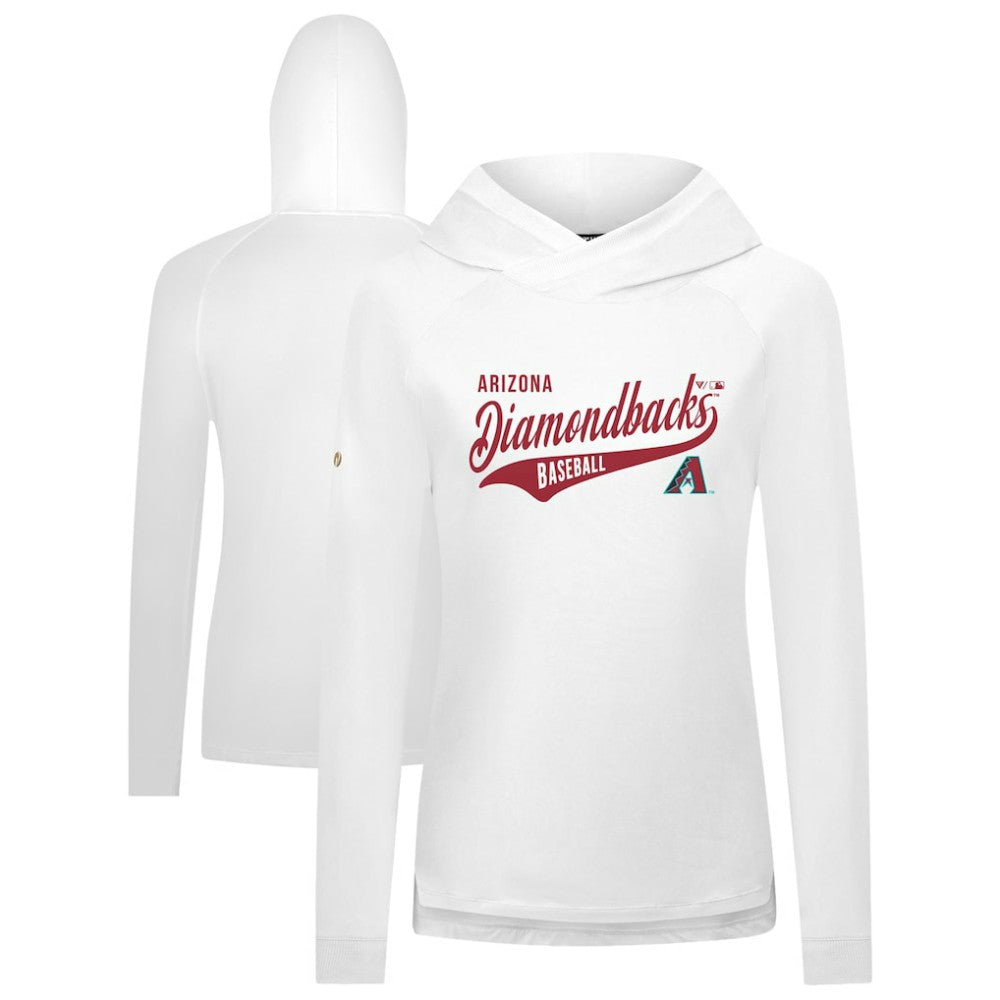 Arizona Diamondbacks Levelwear Women's Slender Glide Raglan Hoodie | MLB Online