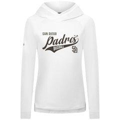 San Diego Padres Levelwear Women's Slender Glide Raglan Hoodie | MLB Outlet