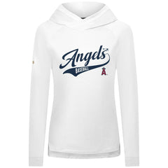 Los Angeles Angels Levelwear Women's Slender Glide Raglan Hoodie | MLB New