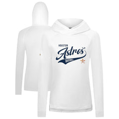 Houston Astros Levelwear Women's Slender Glide Raglan Hoodie | MLB On Sale