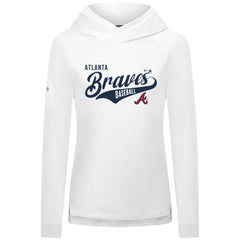Atlanta Braves Levelwear Women's Slender Glide Raglan Hoodie | MLB Sale