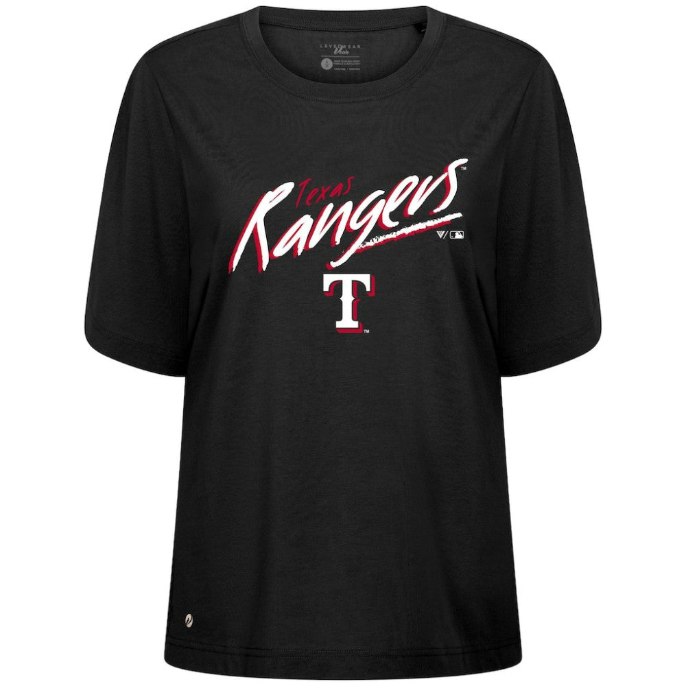Texas Rangers Levelwear Women's Bloom Sizzle T-Shirt | MLB Near me