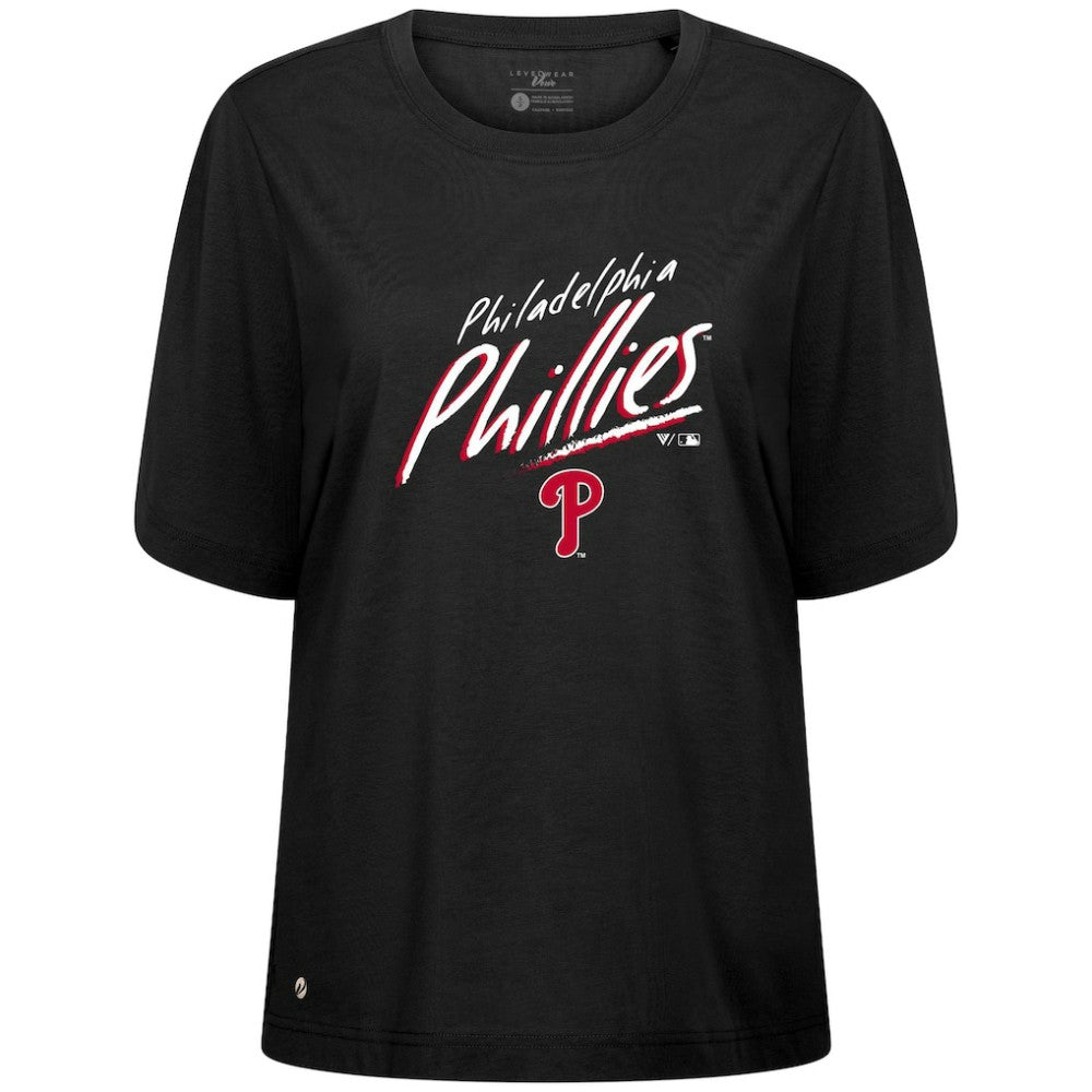 Philadelphia Phillies Levelwear Women's Bloom Sizzle T-Shirt | MLB Sale