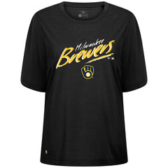 Milwaukee Brewers Levelwear Women's Bloom Sizzle T-Shirt | MLB Near me