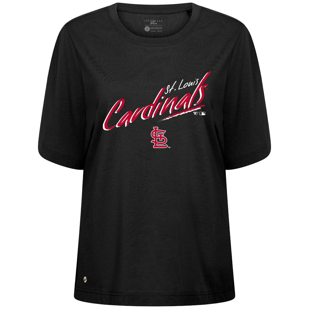 St. Louis Cardinals Levelwear Women's Bloom Sizzle T-Shirt | MLB For sale