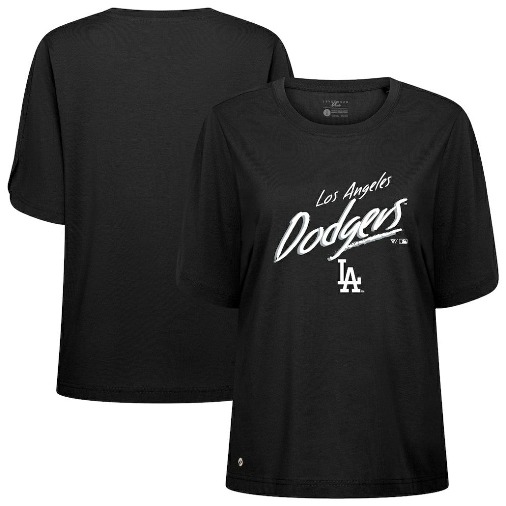 Los Angeles Dodgers Levelwear Women's Bloom Sizzle T-Shirt | MLB Near me