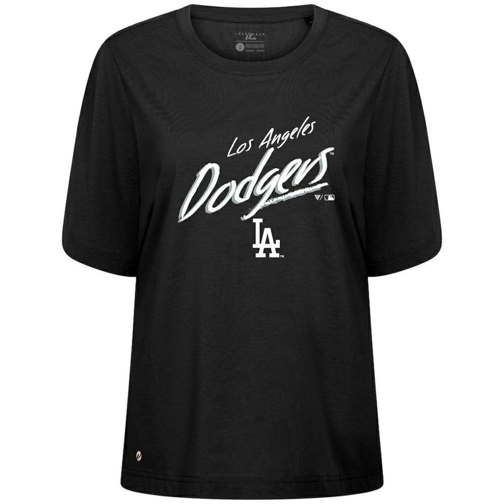 Los Angeles Dodgers Levelwear Women's Bloom Sizzle T-Shirt | MLB Near me