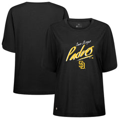 San Diego Padres Levelwear Women's Bloom Sizzle T-Shirt | MLB New