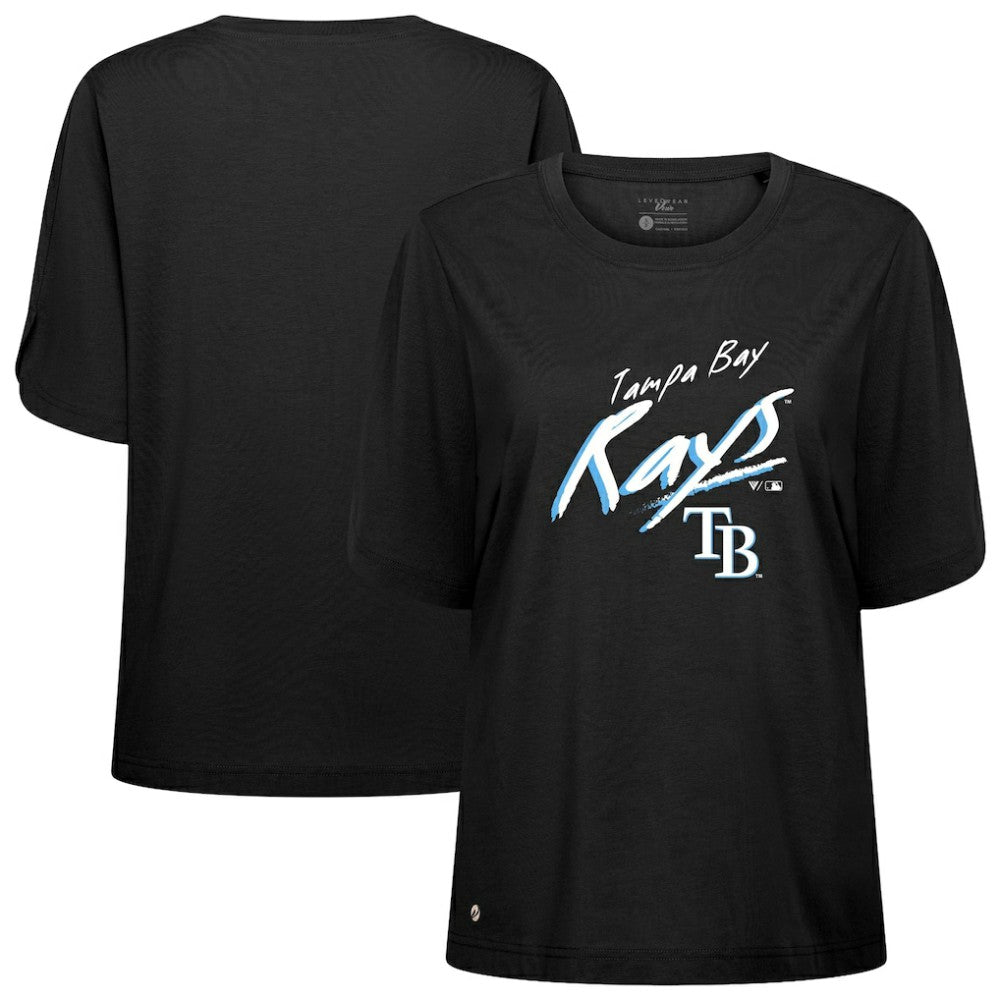 Tampa Bay Rays Levelwear Women's Bloom Sizzle T-Shirt | MLB Sale