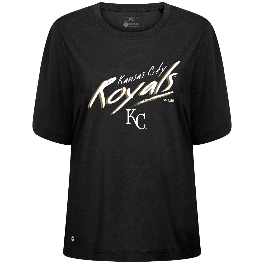 Kansas City Royals Levelwear Women's Bloom Sizzle T-Shirt | MLB US
