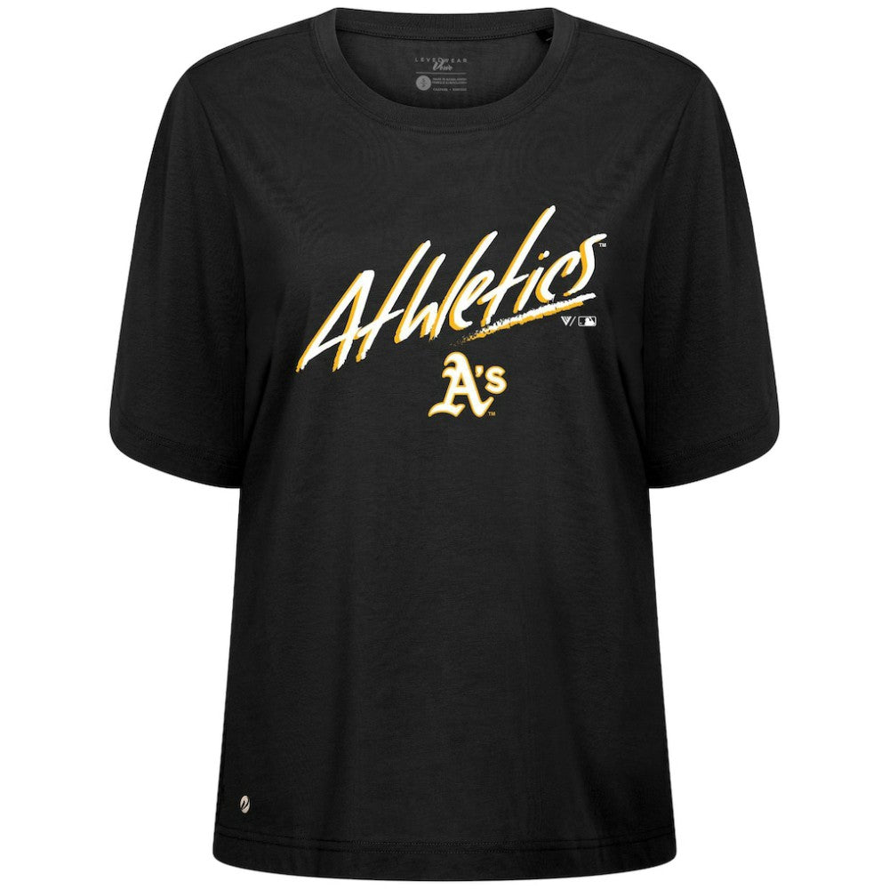 Athletics Levelwear Women's Bloom Sizzle T-Shirt | MLB Near me