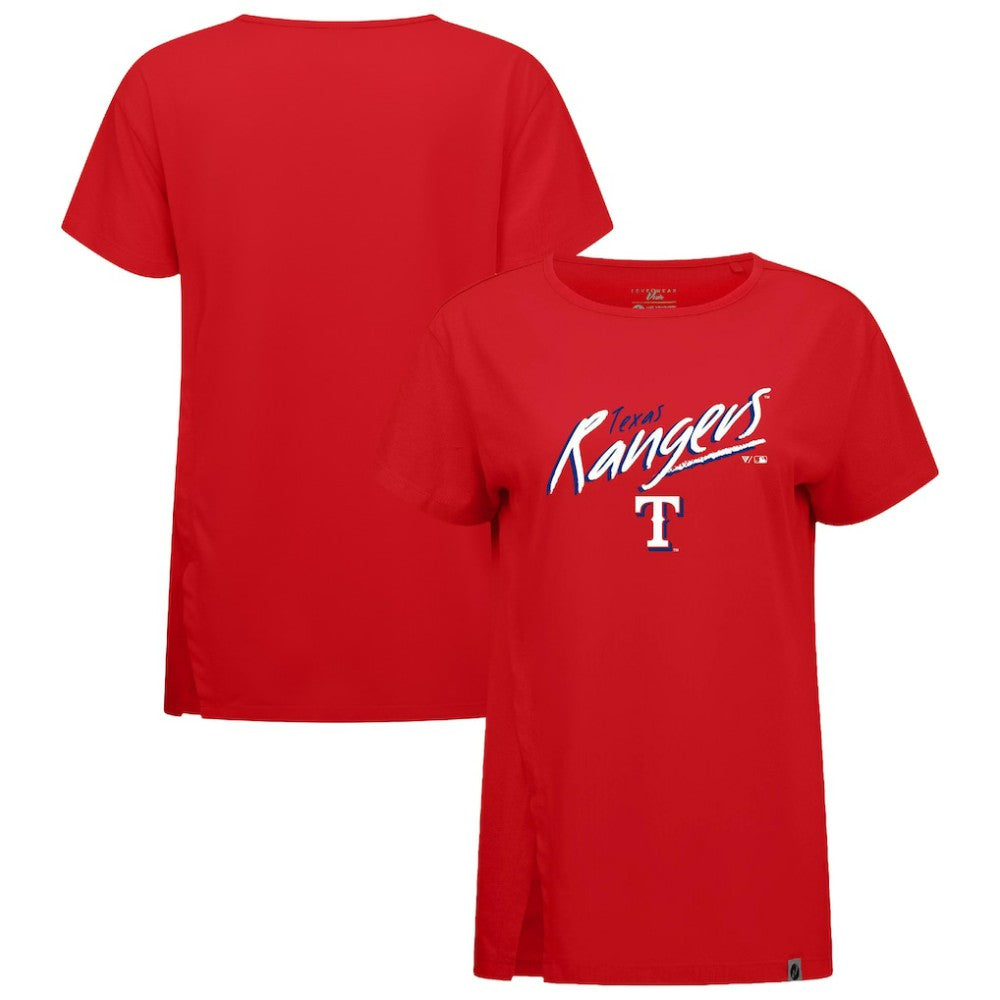 Texas Rangers Levelwear Women's Influx Sizzle T-Shirt | MLB Shop
