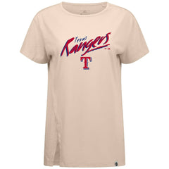Texas Rangers Levelwear Women's Influx Sizzle T-Shirt | MLB Sale
