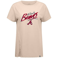 Atlanta Braves Levelwear Women's Influx Sizzle T-Shirt | MLB Near me