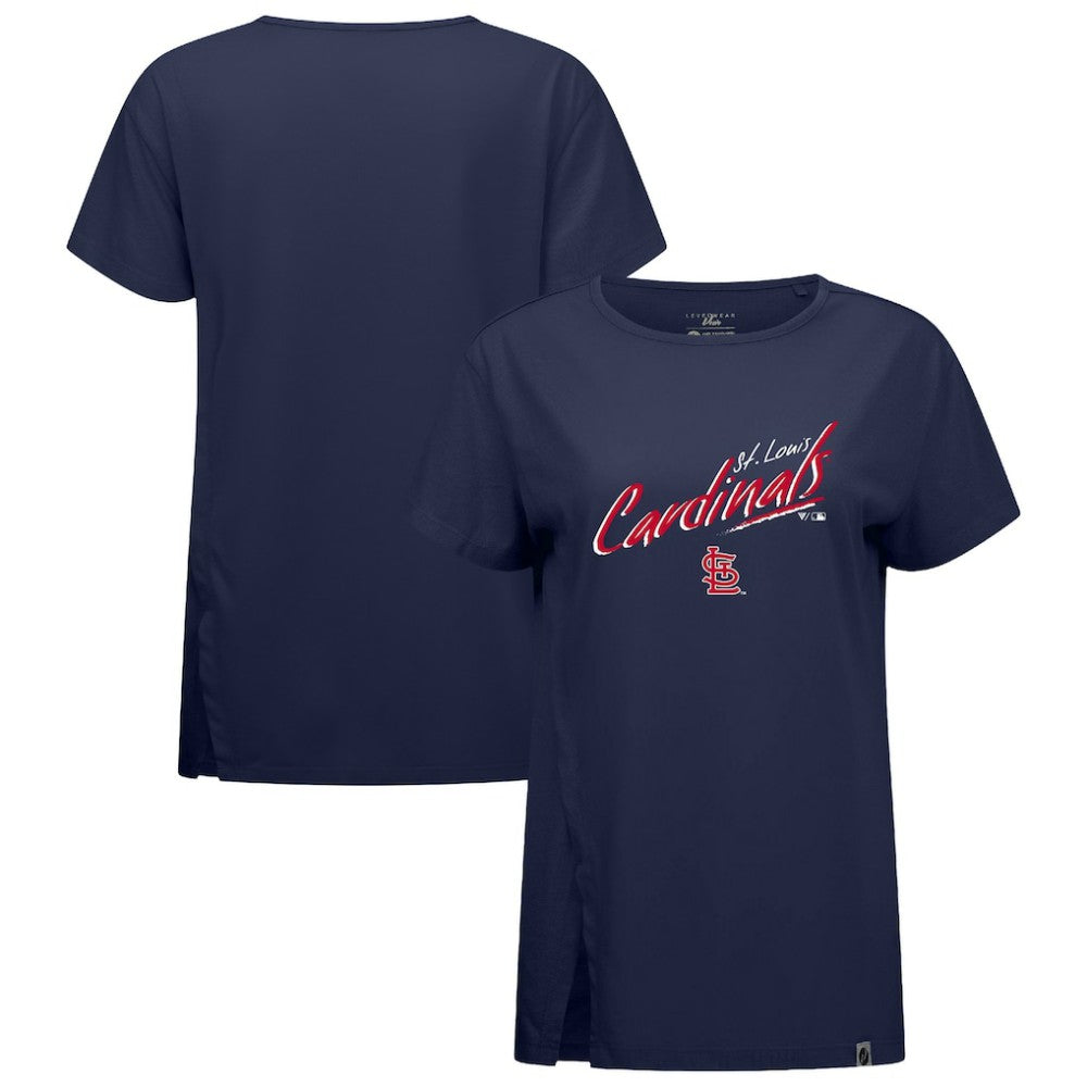 St. Louis Cardinals Levelwear Women's Influx Sizzle T-Shirt | MLB Outlet