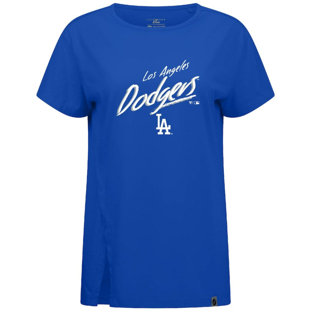 Los Angeles Dodgers Levelwear Women's Influx Sizzle T-Shirt | MLB For sale