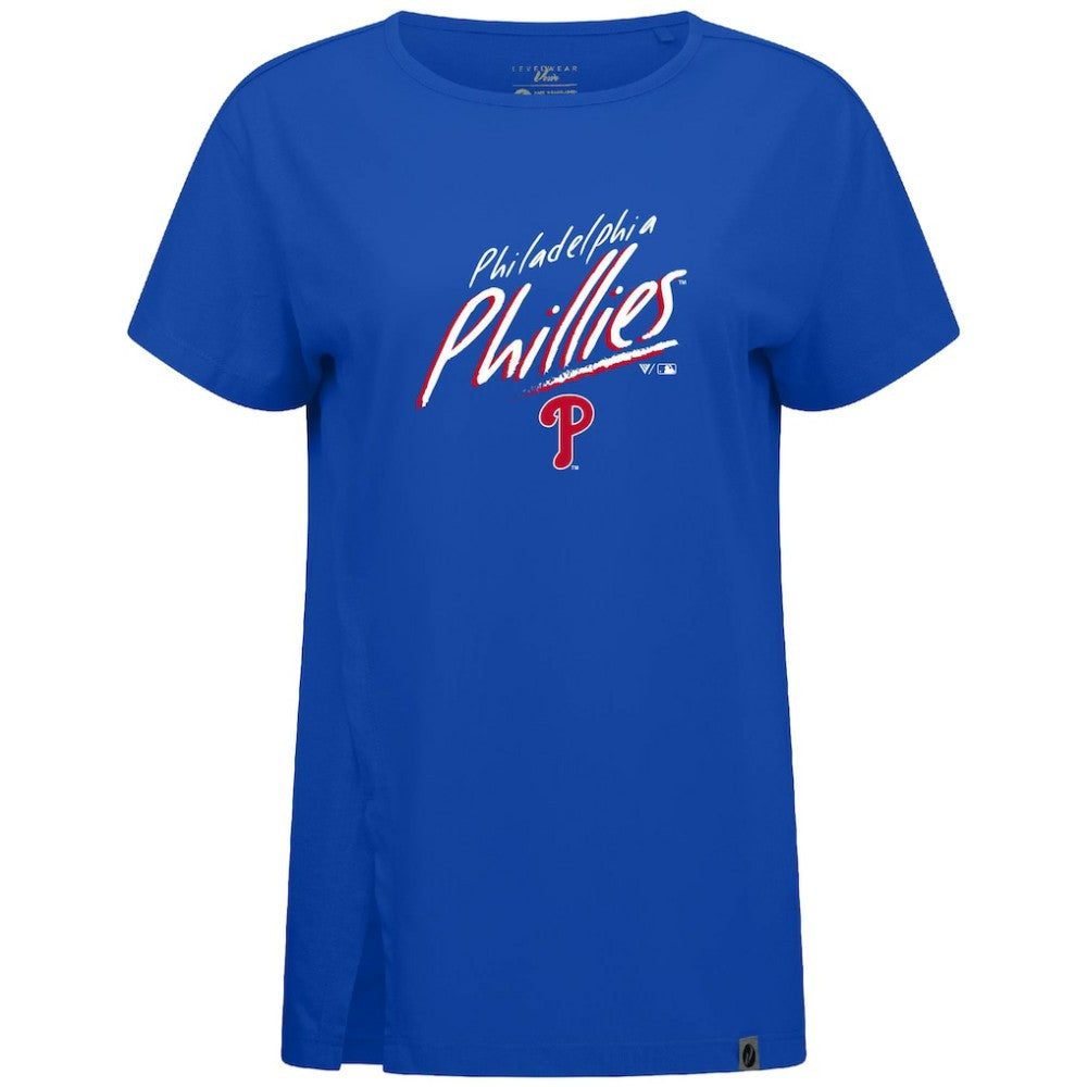 Philadelphia Phillies Levelwear Women's Influx Sizzle T-Shirt | MLB Shop